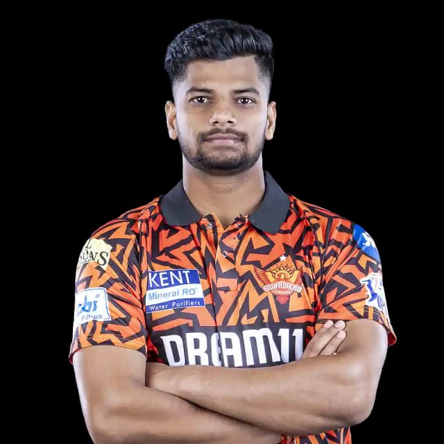 Aniket Verma in action for SRH