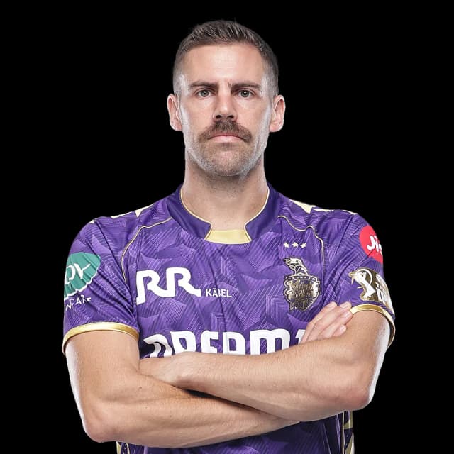 Anrich Nortje in action for KKR