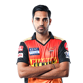 Bhuvneshwar Kumar in action for RCB