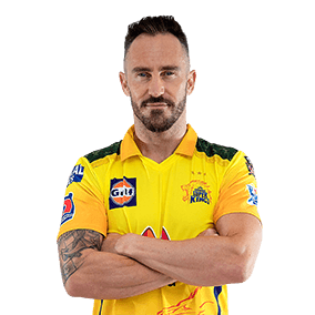 Faf Du Plessis in action for DC