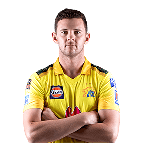 Josh Hazlewood in action for RCB