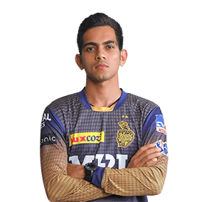 Kamlesh Nagarkoti in action for CSK