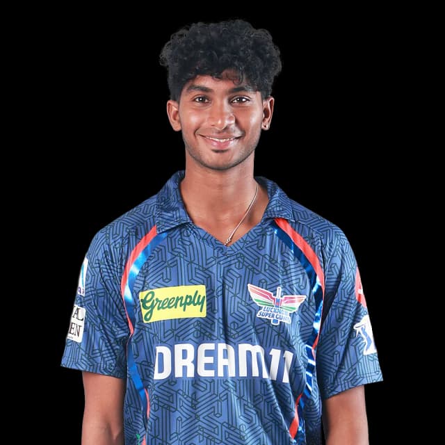 M. Siddharth in action for LSG