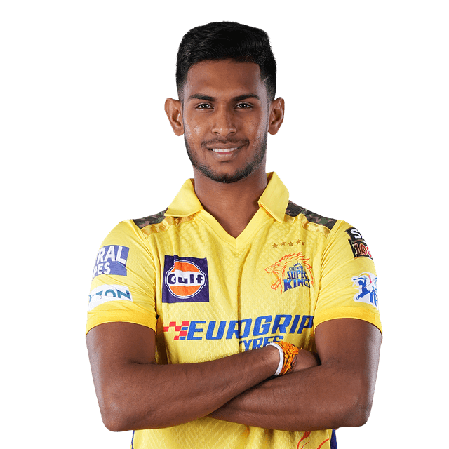 Matheesha Pathirana in action for CSK