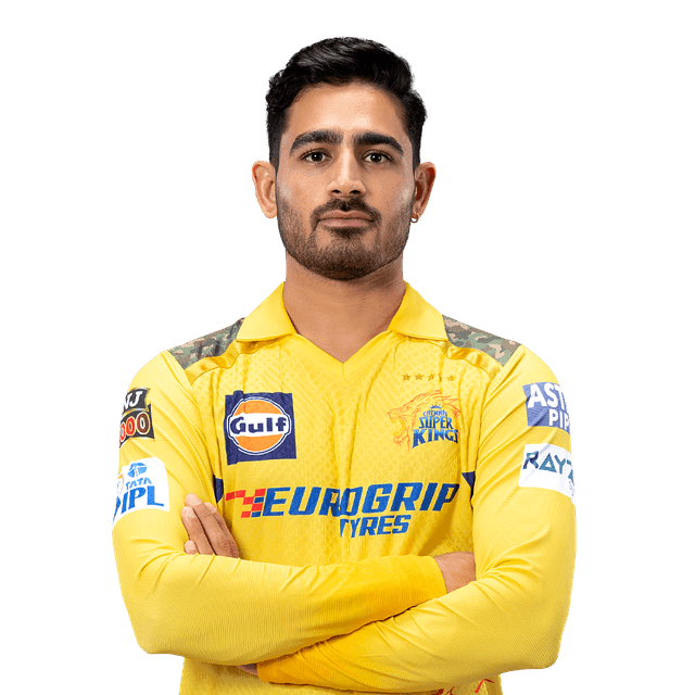 Mukesh Choudhary in action for CSK