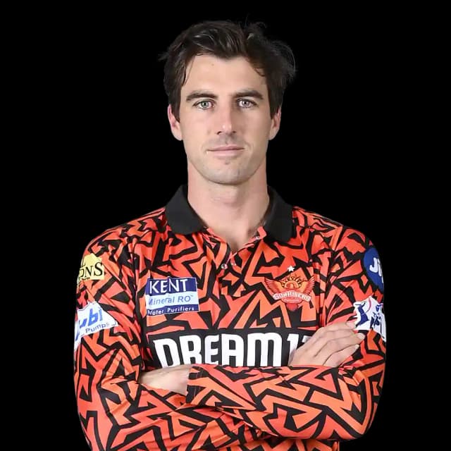 Pat Cummins in action for SRH