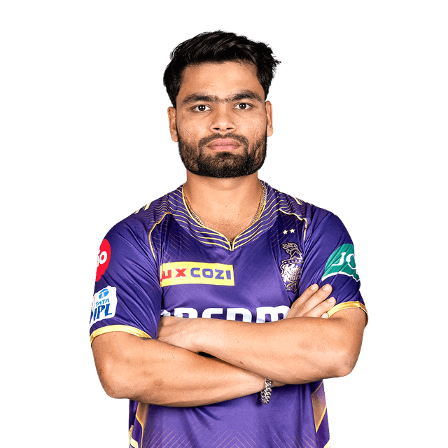 Rinku Singh in action for KKR