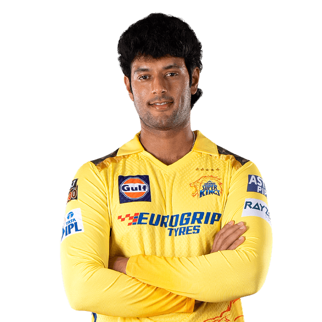 Shivam Dube in action for CSK