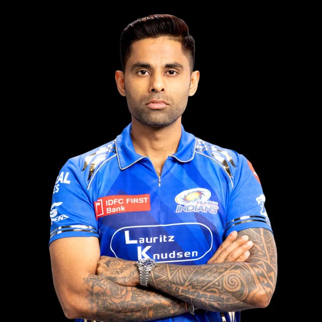 Suryakumar Yadav in action for MI