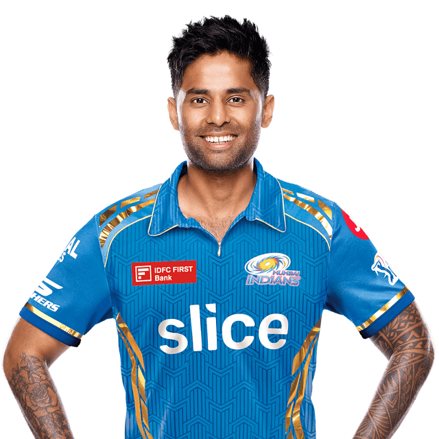 Suryakumar Yadav in action for MI