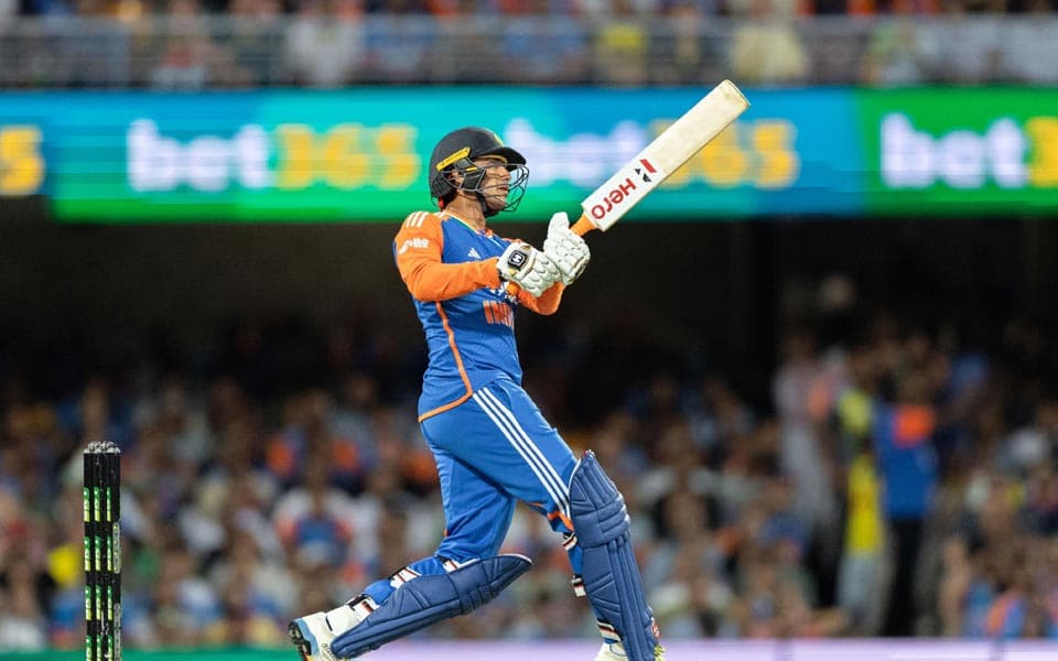 Abhishek Sharma Shatters Global Record, Becomes Fastest to 1000 T20I Runs by Balls Faced image