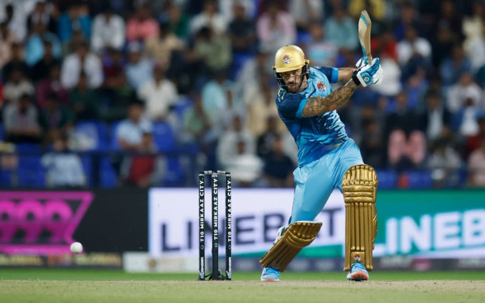 Faf du Plessis Maintains Elite Form, Smashes Half-Century in Abu Dhabi T10 image