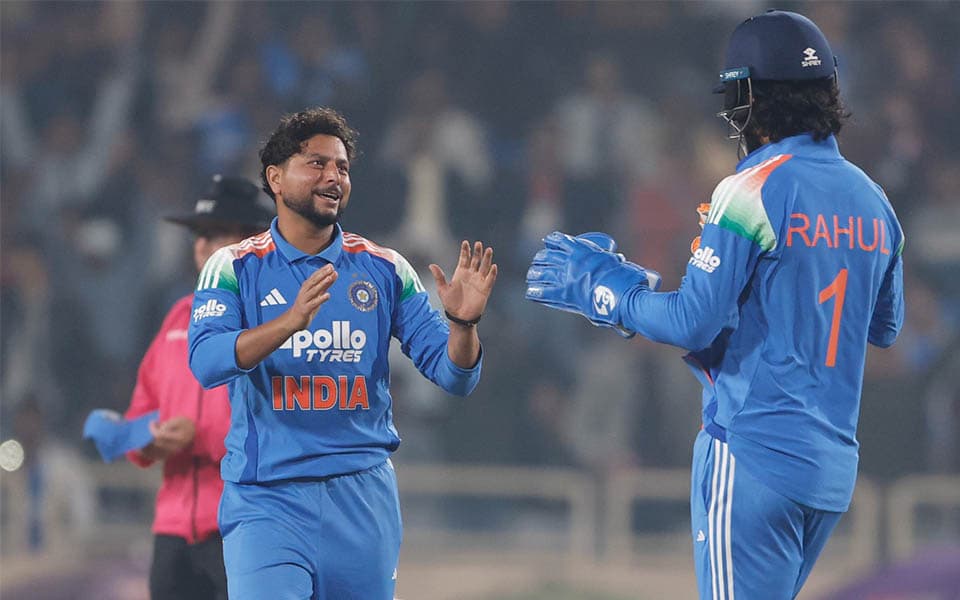 Kuldeep Yadav's Strategic 4-Wicket Haul Anchors India's ODI Victory