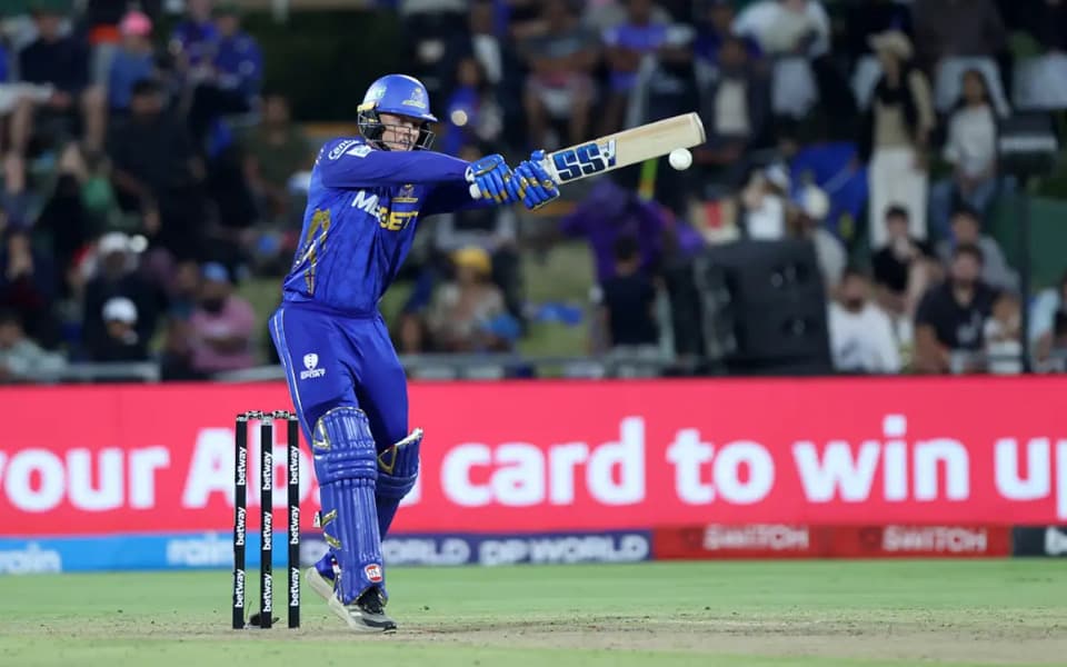 Mumbai Indians' Ryan Rickelton Blasts Second SA20 Century, Pushing for National Selection